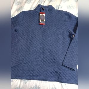 NWT Island Sands 3/4 zip top